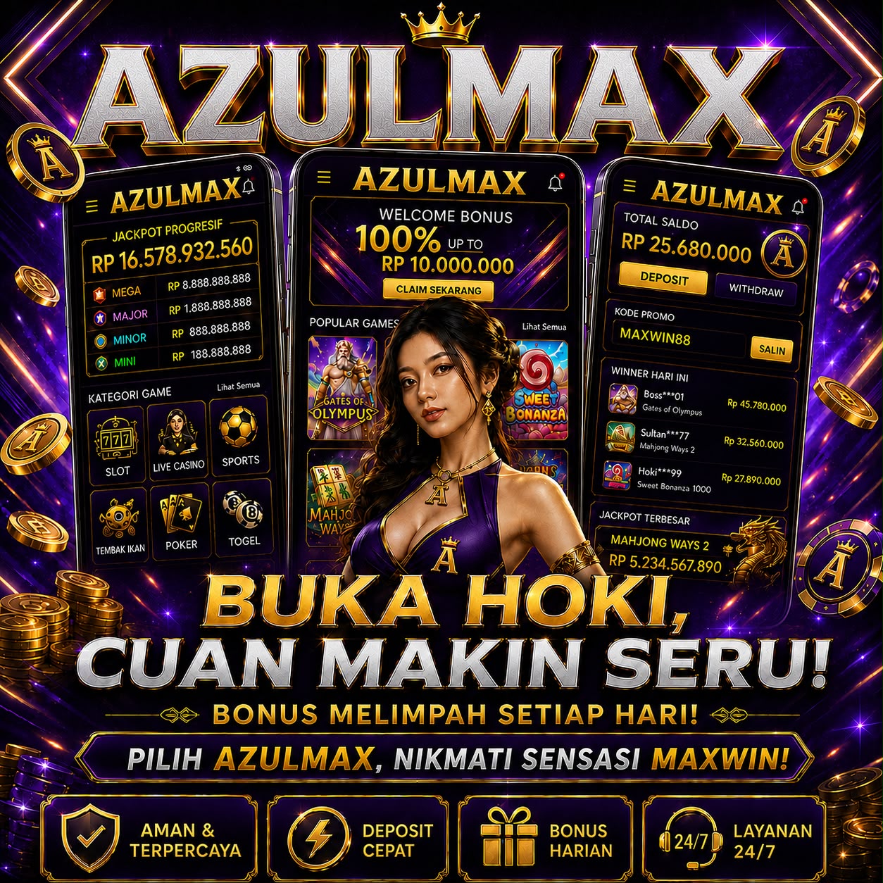 AZULMAX : Platform Pusat Gaming Eksentrik Yang Pernah Ada di Tahun 2026.